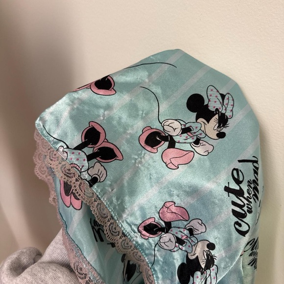 Disney Minnie Mouse Sleep Shorts - Light Blue and Pink - Picture 4 of 7